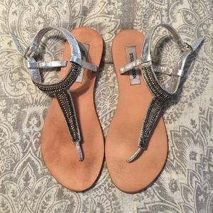 Steve Madden Sandals in Silver